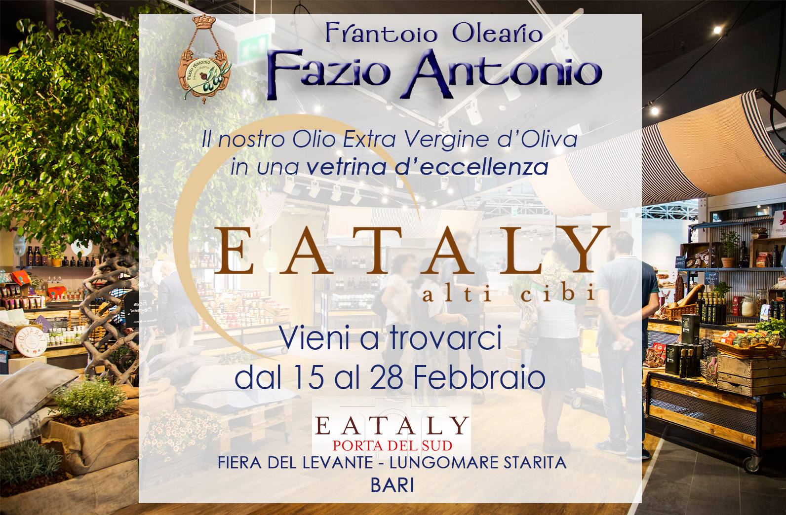 frantoio fazio antonio ad eataly di bari